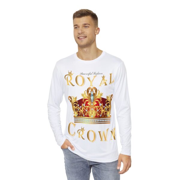 Men's Long Sleeve Shirt - Royal Crown