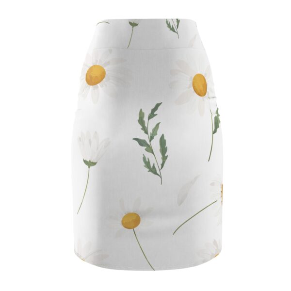 Summer's Eve Elegant Floral Print Women's Pencil Skirt
