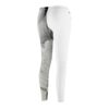 Trendy Women's Casual Leggings with Bold 'Be Merciful' Design - White