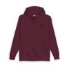 BMerciful's Women Dusty Rose, Maroon, or Military Green Monogram Fleece Hoodie