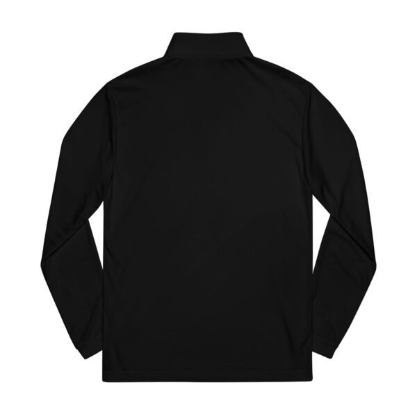 BMerciful's Addidas Black Quarter - Zip Pullover Embroidered Athletic Top