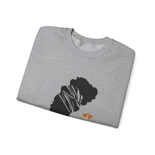 Royal Crown Women's Crewneck Sweatshirt - Stylish Afrocentric Fashion