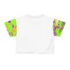 Tie-Dye Crop Tee - Vibrant Paint Splash Design for Festivals & Everyday Wear