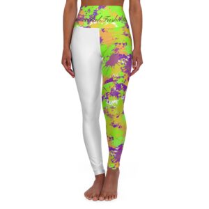 Paint Splash Yoga Leggings