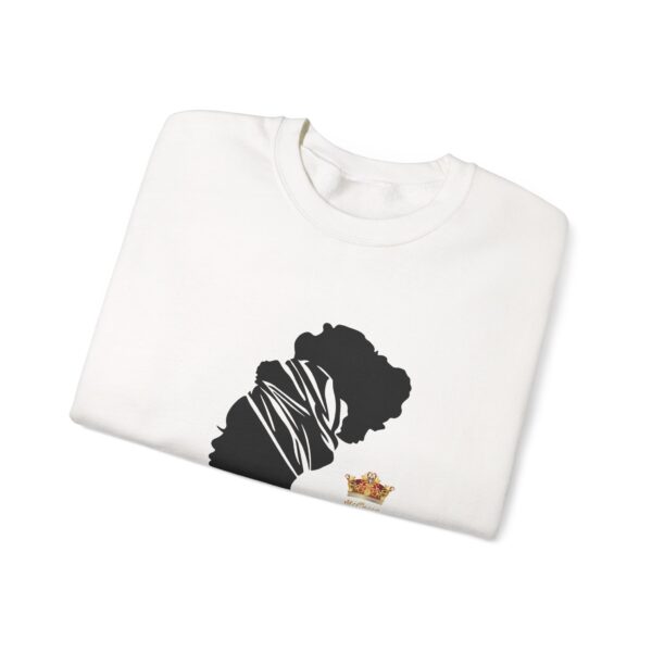 Royal Crown Women's Crewneck Sweatshirt - Stylish Afrocentric Fashion