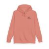 BMerciful's Women Dusty Rose, Maroon, or Military Green Monogram Fleece Hoodie