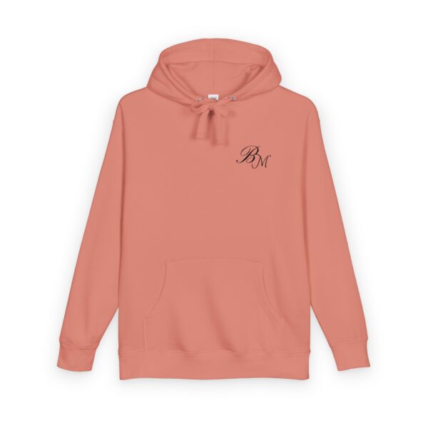BMerciful's Women Dusty Rose, Maroon, or Military Green Monogram Fleece Hoodie
