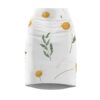 Summer's Eve Elegant Floral Print Women's Pencil Skirt