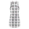 Dimonds Are Real (White) - Racerback Dress - Stylish Summer Wear