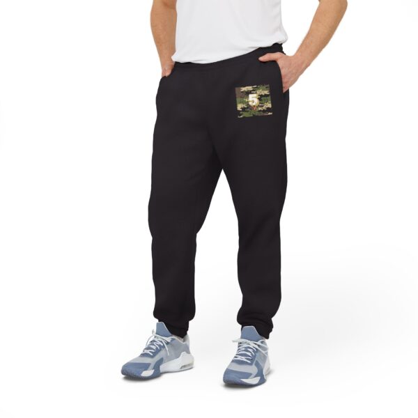 Men's Robot Spider Web Fleece Joggers