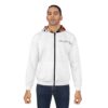 Vibrant Lion Design Unisex Zip Hoodie for Animal Lovers