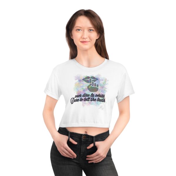 Dare To Tell The Truth (oser dire la vérité) - Crop Tee for Summer