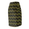 Elegant Floral BMerciful Print Women's Pencil Skirt