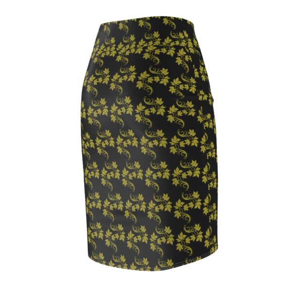 Elegant Floral BMerciful Print Women's Pencil Skirt