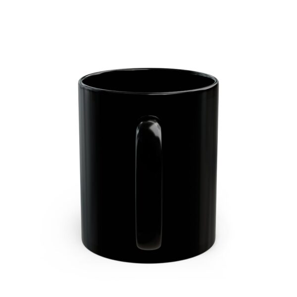 Elegant Custom Black Mug with Gold Initials - Perfect Gift for Coffee Lovers