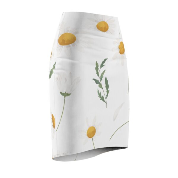 Summer's Eve Elegant Floral Print Women's Pencil Skirt
