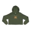 Royal Crown Women's Crowned - Cropped Hoodie