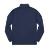 BMerciful's Collegaite Blue Embroidered adidas® Quarter-Zip Pullover