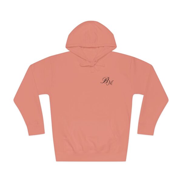 BMerciful's Women Dusty Rose, Maroon, or Military Green Monogram Fleece Hoodie