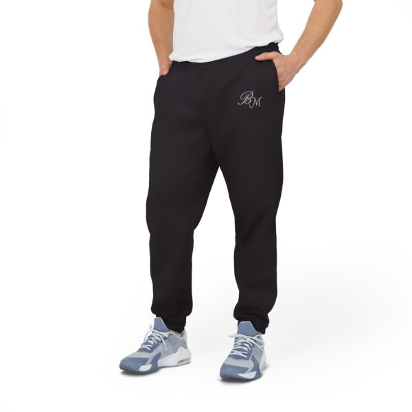 BMerciful's Black Addidas Fleece Joggers