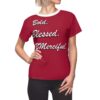 Inspirational Women's Cut & Sew Tee - Bold, Blessed, BMericful