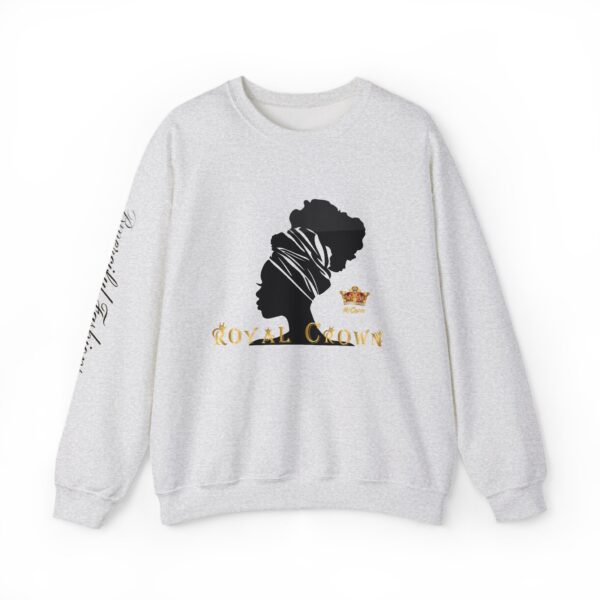 Royal Crown Women's Crewneck Sweatshirt - Stylish Afrocentric Fashion