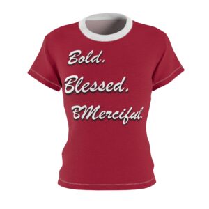 Inspirational Women's Cut & Sew Tee - Bold, Blessed, BMericful