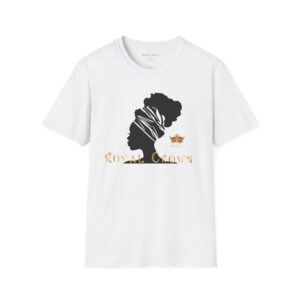 Royal Crown Unisex Softstyle T-Shirt - Empowering Afrocentric Design
