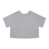 Champion Women's Cropped T-Shirt - Star Print with Bold 'Be Merciful' Design
