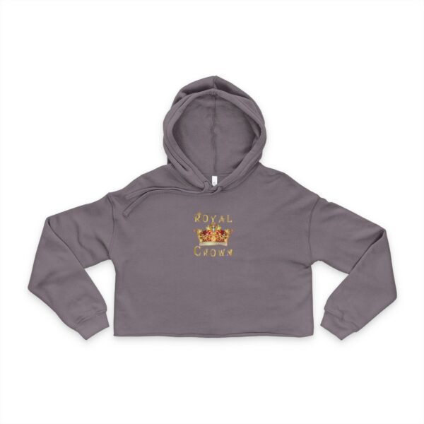 Royal Crown Women's Crowned - Cropped Hoodie