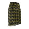 Elegant Floral BMerciful Print Women's Pencil Skirt