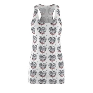 Dimonds Are Real (White) - Racerback Dress - Stylish Summer Wear