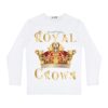 Men's Long Sleeve Shirt - Royal Crown