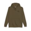 BMerciful's Women Dusty Rose, Maroon, or Military Green Monogram Fleece Hoodie
