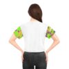 Tie-Dye Crop Tee - Vibrant Paint Splash Design for Festivals & Everyday Wear