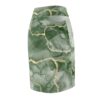Elegant Print Women's Pencil Skirt - Perfect for Office and Casual Outfits