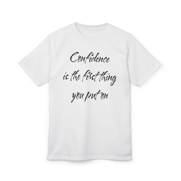 Confidence Unisex Cut & Sew Tee - Inspirational Motivational Shirt