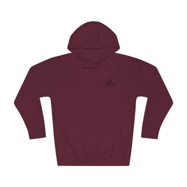 BMerciful's Women Dusty Rose, Maroon, or Military Green Monogram Fleece Hoodie
