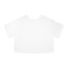 Champion Women's Cropped T-Shirt - Star Print with Bold 'Be Merciful' Design