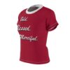 Inspirational Women's Cut & Sew Tee - Bold, Blessed, BMericful