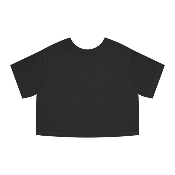 Champion Women's Cropped T-Shirt - Star Print with Bold 'Be Merciful' Design
